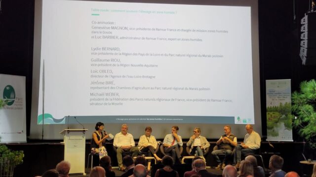🗣️18ème séminaire Ramsar :
Jour 3 
Table ronde : Comment soutenir l'élevage en zone humides ? 
co-animée par Geneviève MAGNON